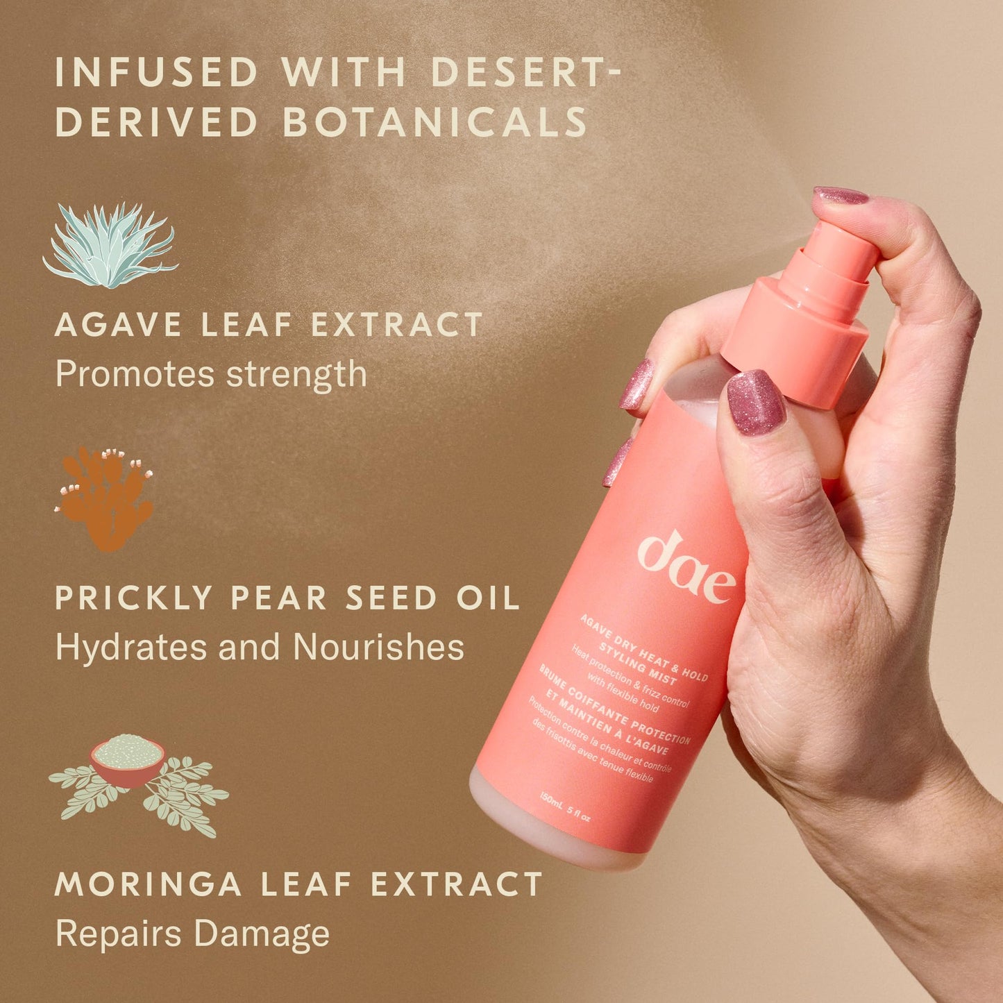 DAE 3-1 Styling Cream, Dry Heat & Styling Brush