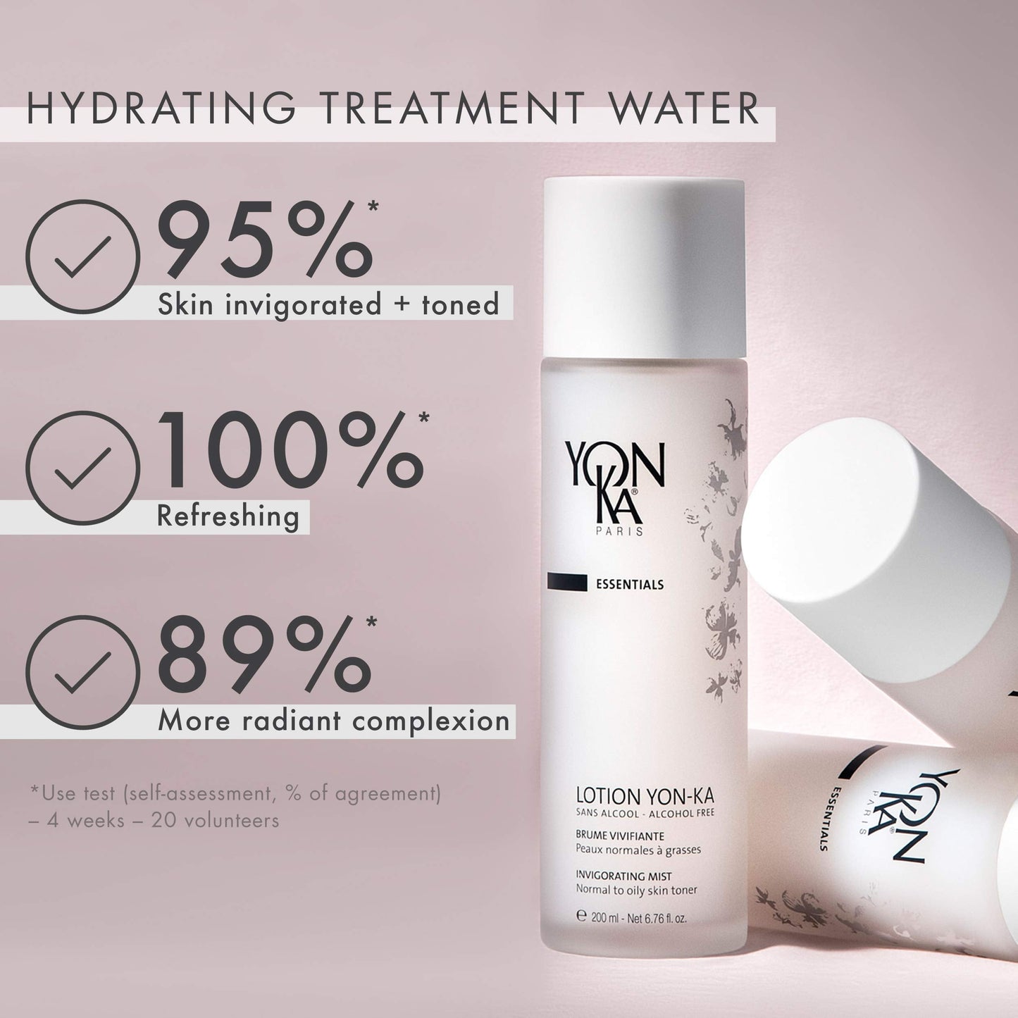 Yon-Ka Lotion PNG Hydrating Face Toner (Oily & Normal Skin) Daily Purifying Face Mist (6.7 oz) with Travel Sized PNG Hydrating Face Toner (1.6 oz) with Essential Oils, Alcohol-Free and Paraben-Free