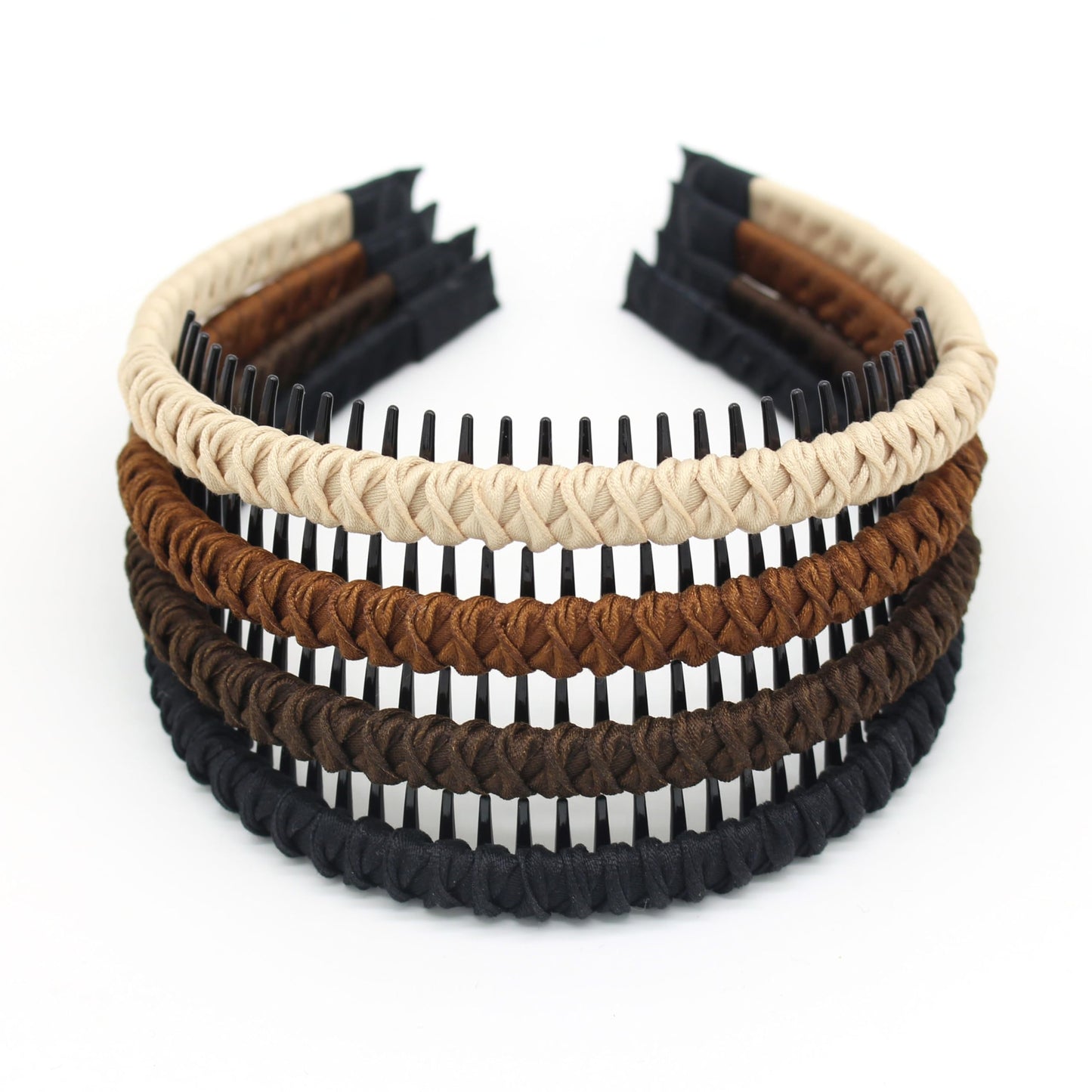 JOBAND Spa Headbands for Washing Face or Facial.Can easily solve the problem of short hair on the forehead fashionable hair accessories are suitable for friends gatherings and shopping（A pack of 4）