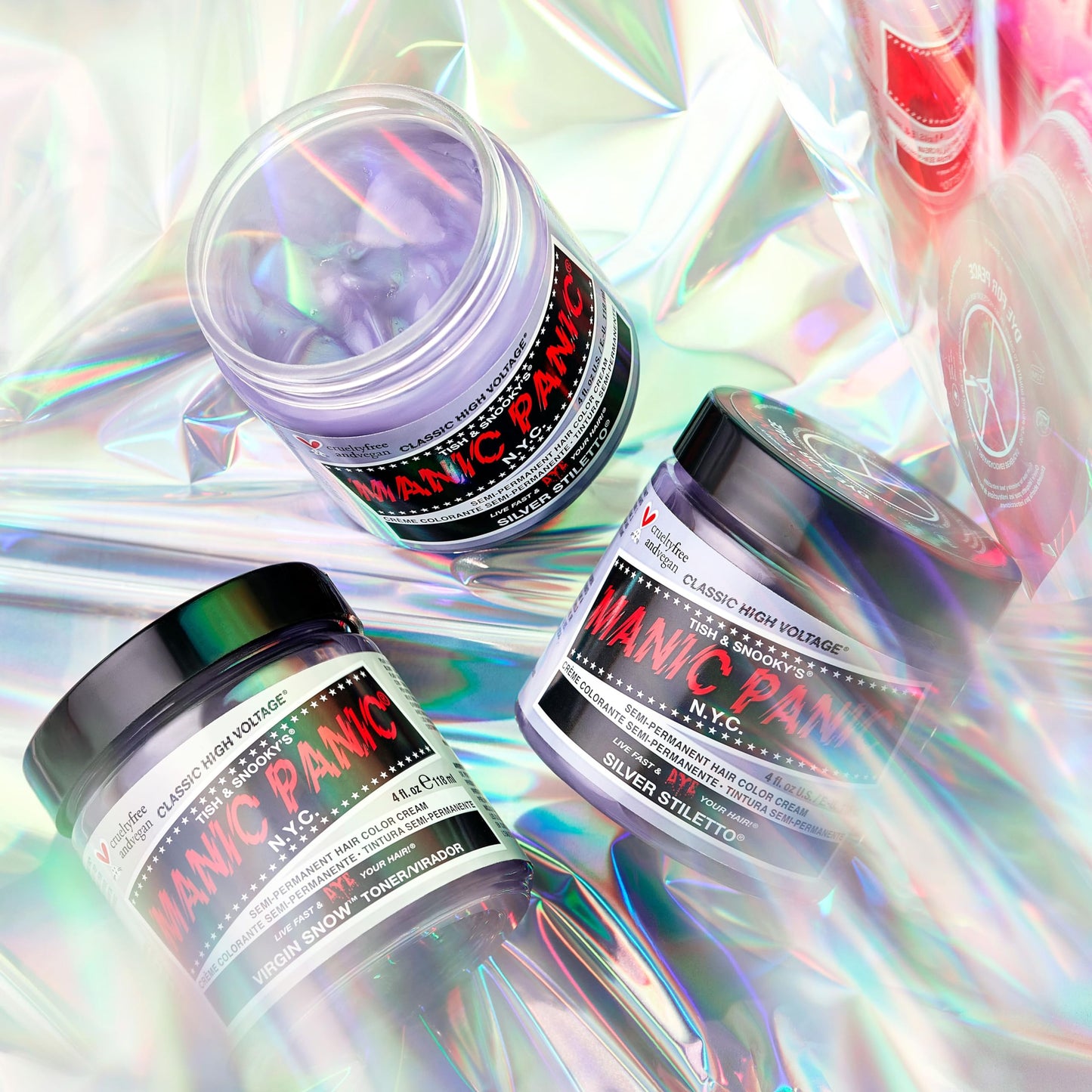 MANIC PANIC Silver Stiletto Hair Toner Classic